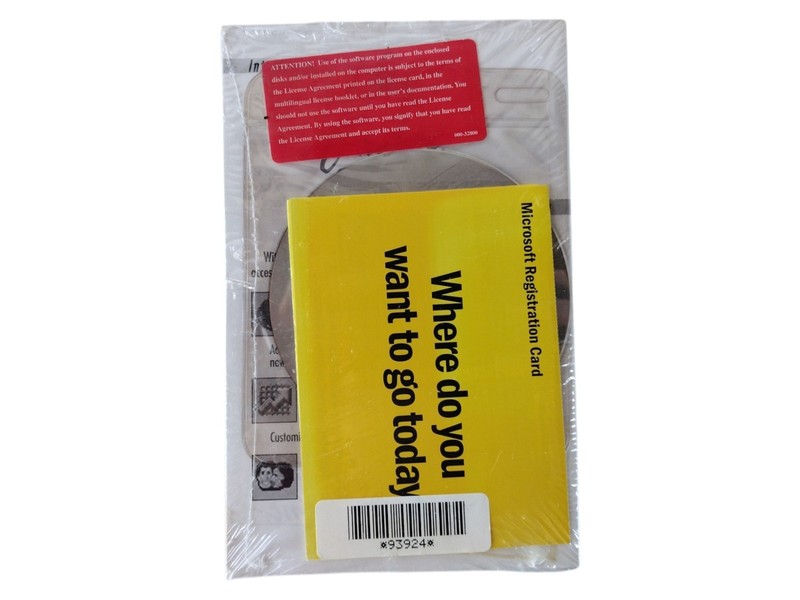 Microsoft Windows 95 OEM CD-ROM Complete W Package PC Distribution VTG Software gallery