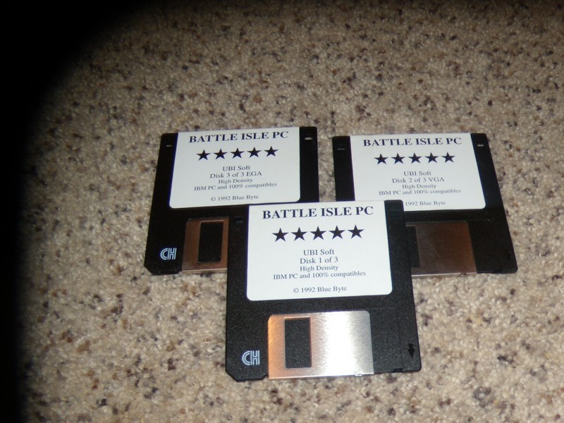 Battle Isle IBM PC on 3.5″ disks – Tested