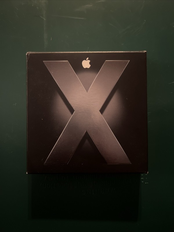 Apple Mac OS X Tiger Operating System DVD with Installation Disc