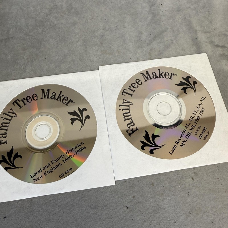 Family Tree Maker Version 7.0 Genealogy CD Lot World Family Tree Ancestry gallery