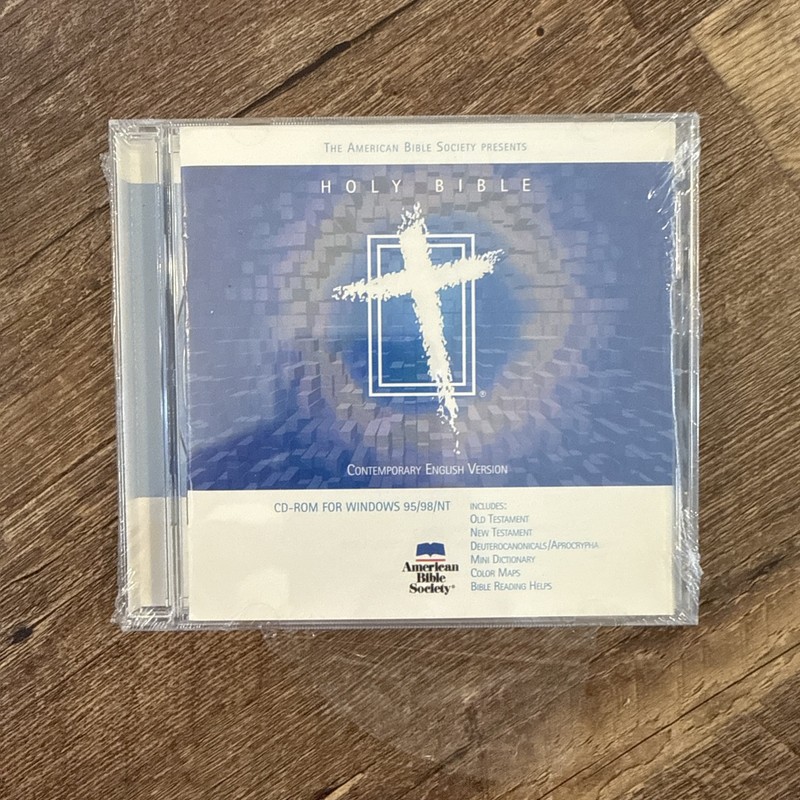 HOLY BIBLE by The American Bible Society (CD-ROM for Windows 95/98/NT)