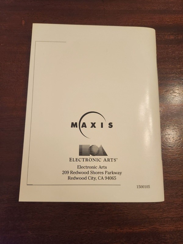 Sim City 2000 PC User's Manual, 3000 and 3000 Unlimited Game Manual Lot gallery
