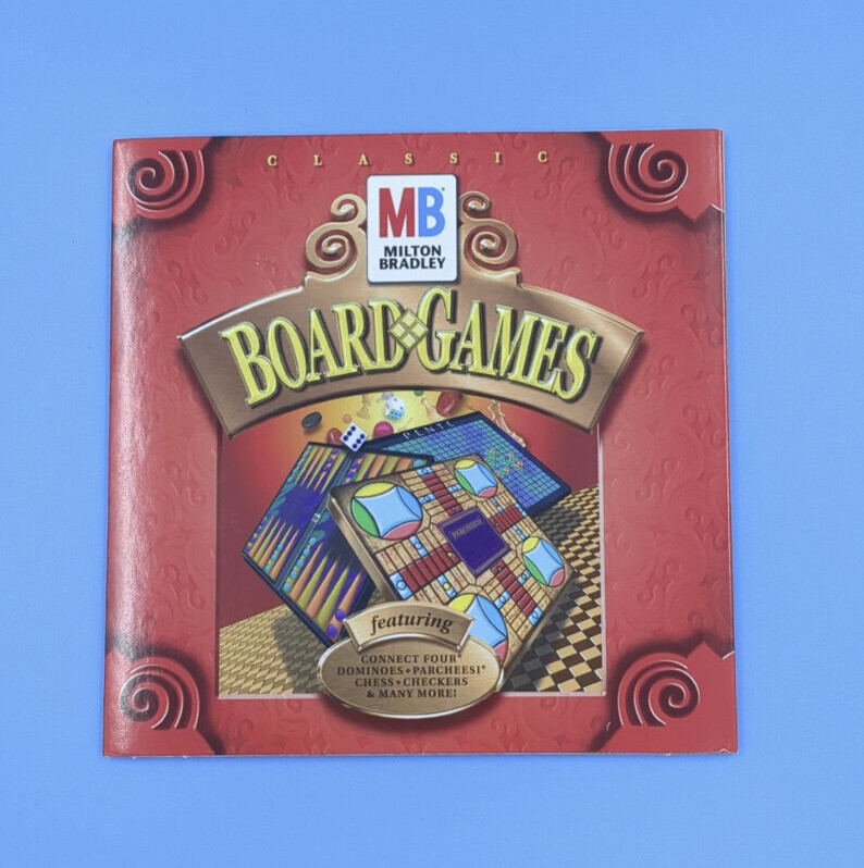 Milton Bradley Board Games PC ROM – Connect Four, Dominoes, Parcheesi and more!