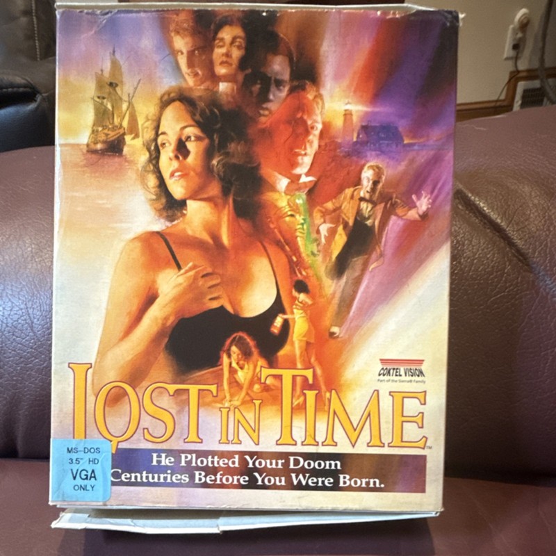 Coktel Vision Lost in Time MS-DOS 3.5″ Floppy Disk Boxed Game Arts & Culture