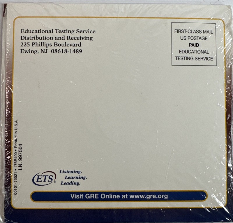 ETS GRE POWERPREP Software Test Preparation For The GRE General Test Version 3.1 gallery