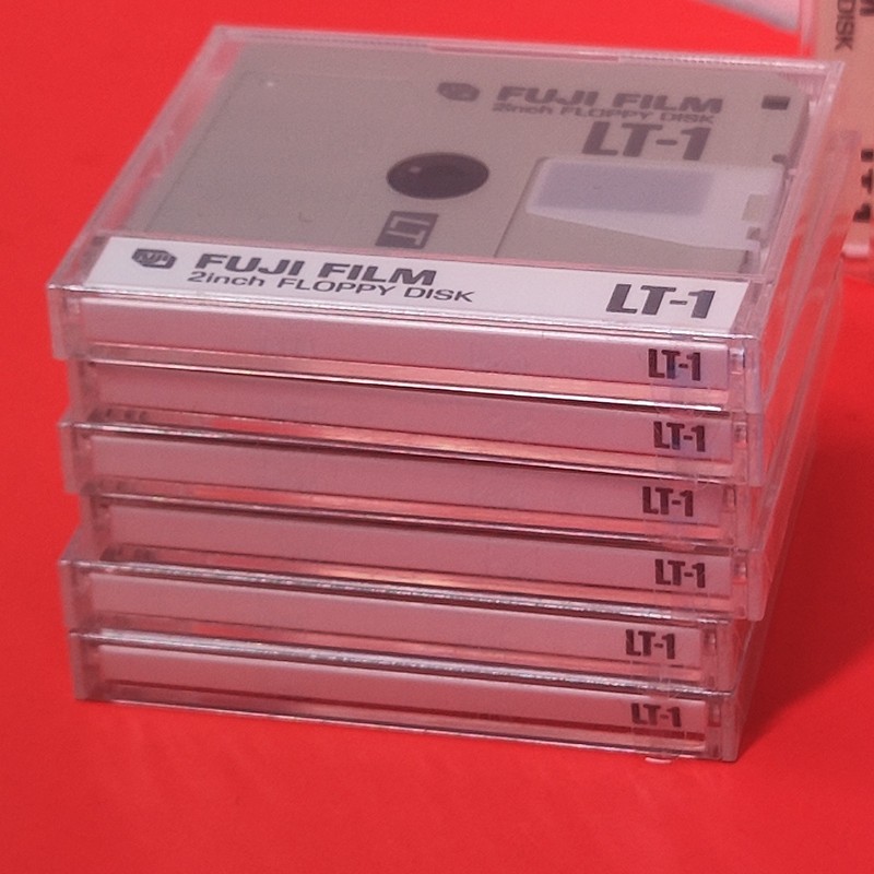 Sealed 2-Inch Floppy Disk Fujifilm LT-1 Zenith Minisport Data / Case / Box gallery