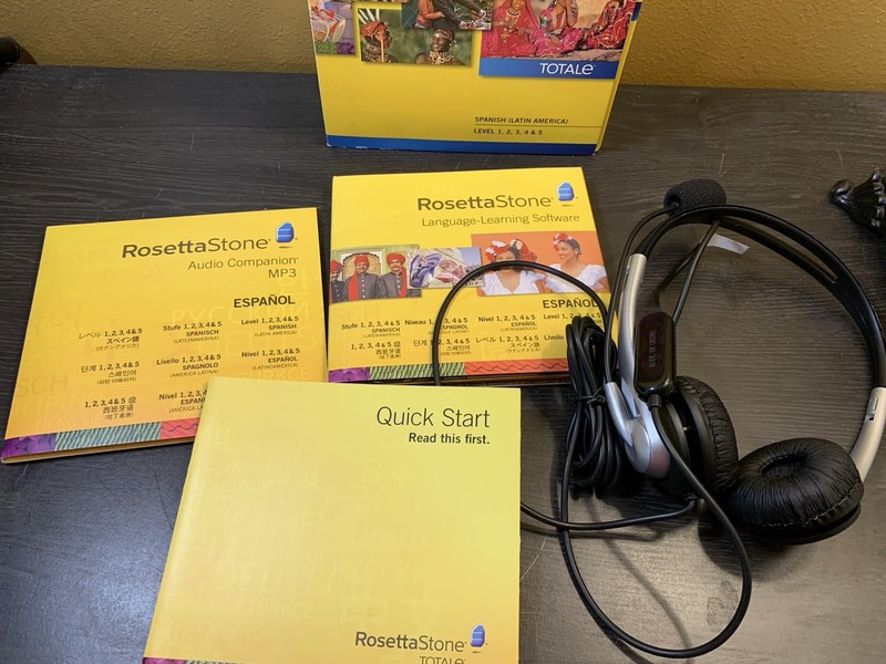 Rosetta Stone Spanish (Latin America) Learn Language Levels 1-5 V4 TOTALe CD gallery