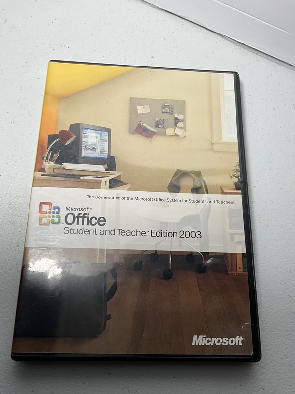 Microsoft Office Student and Teacher Edition 2003 Software Full Version PC