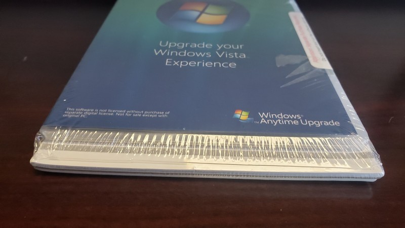 Microsoft Windows Vista Anytime Upgrade Disc DVD For PC Toshiba Satellite gallery