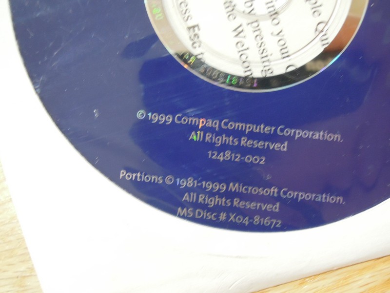 1999 New Compaq Presario Quick Restore CD Disc #1 5340 5345 5360 5365 5710 gallery