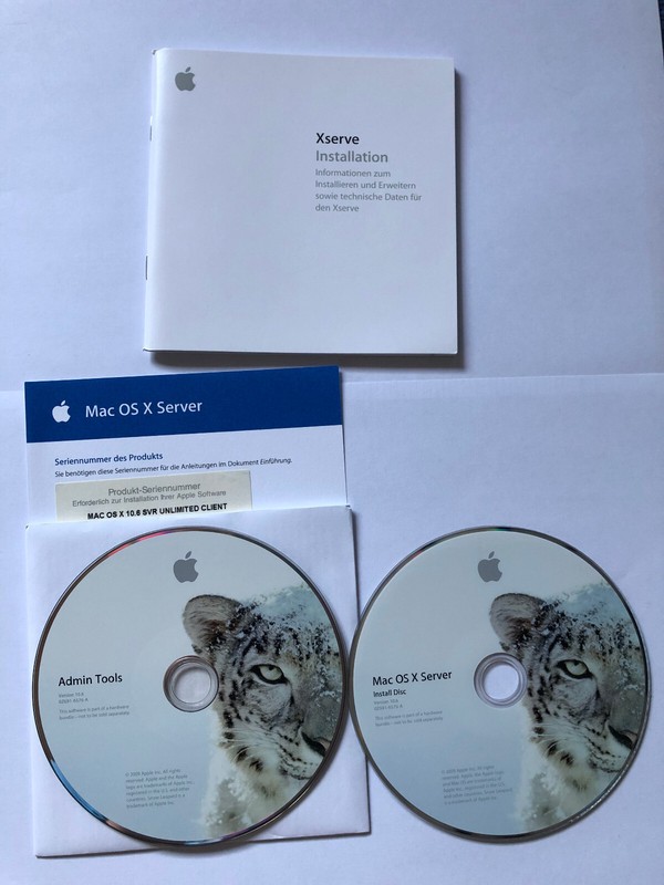Max OS X Snow Leopard 10.6 Server Unlimited Clients