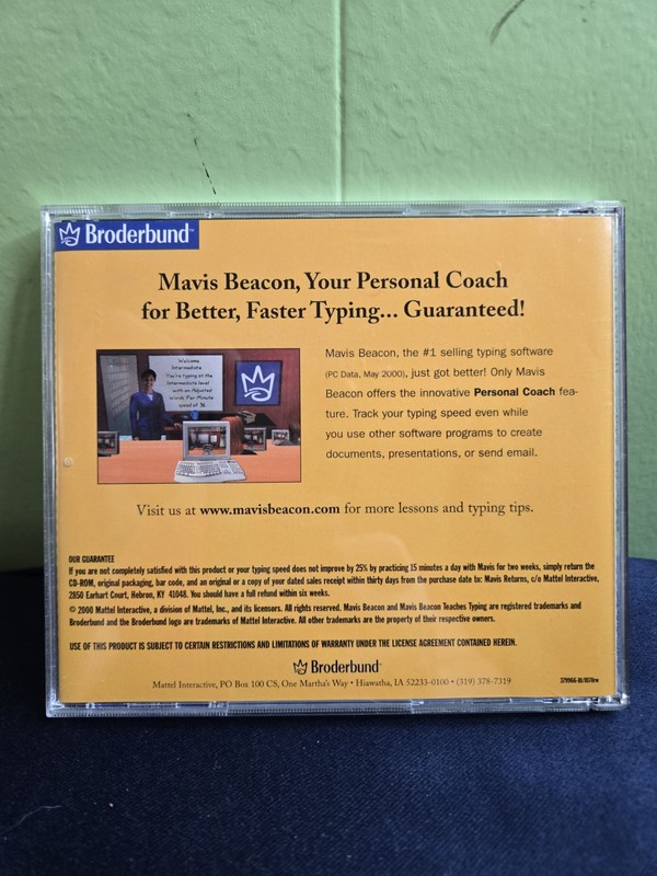Mavis Beacon Teaches Typing CD Version 11 Broderbund Typing Software gallery