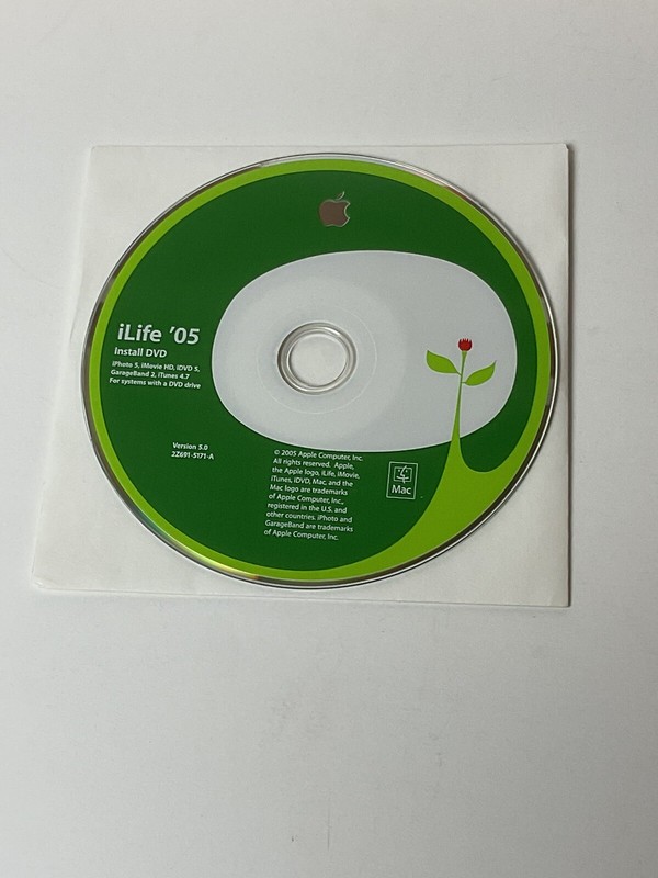 Apple Macintosh iLife ’05 Install DVD Version 5.0