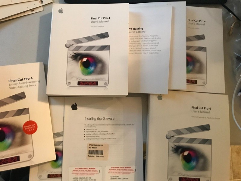Apple Production Suite Academic Single User Version Final Cut Pro 4 gallery