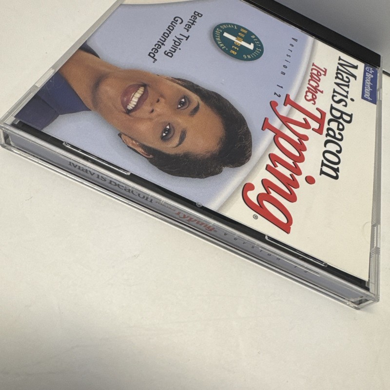 Mavis Beacon Teaches Typing Version 12 CD-ROM Windows 95 98 2000 XP Broderbund gallery