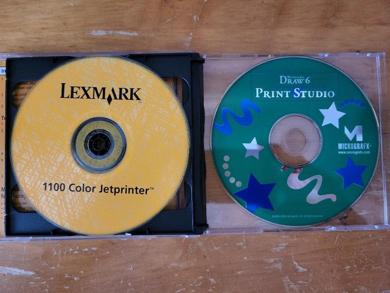 Lexmark 1100 Color Jetprinter & Draw 6 Print Studio Specia PC gallery