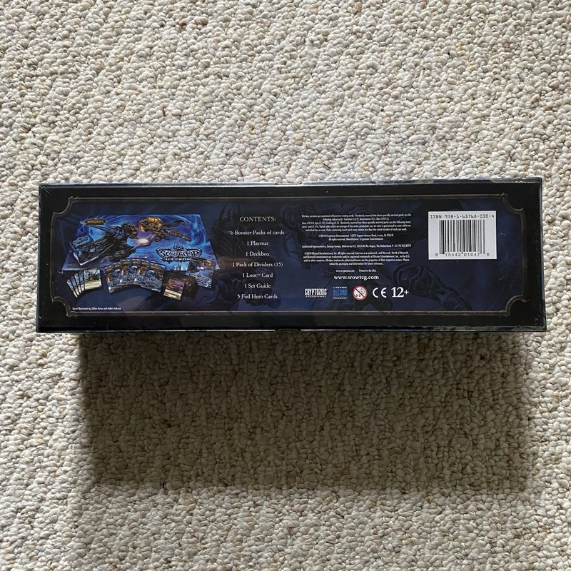 World of Warcraft TCG Wow Trading Card Game Scourgewar Icecrown Epic Collection gallery