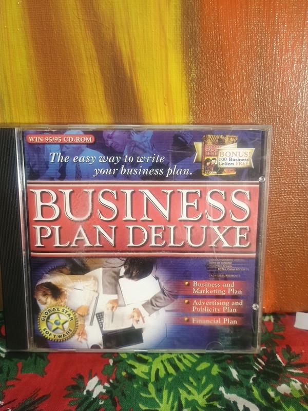 Win 95/98 BUSINESS PLAN DELUXE CDROM Global Star Software