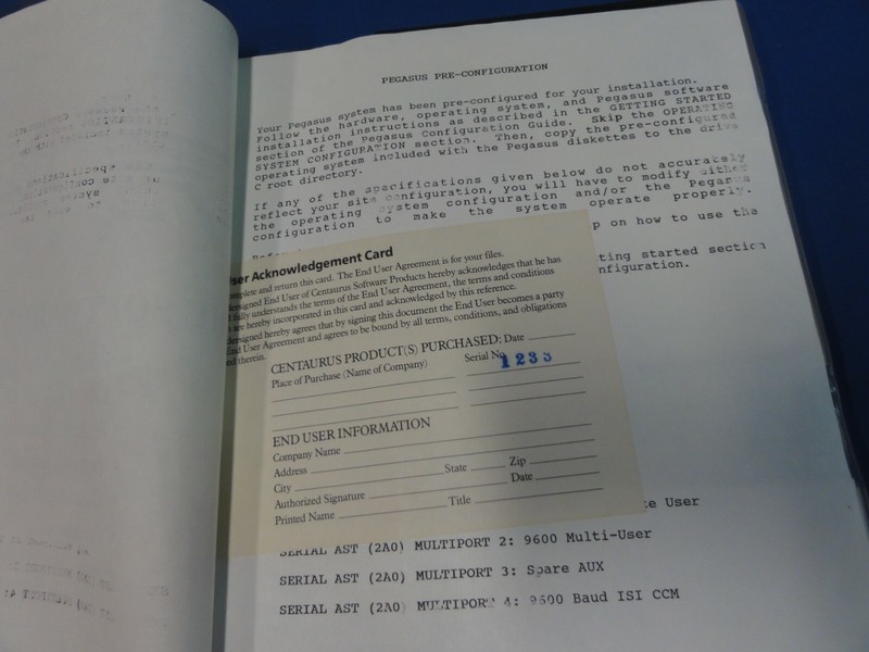 Vintage Pegasus floppy software for facilities management and more 1989 gallery