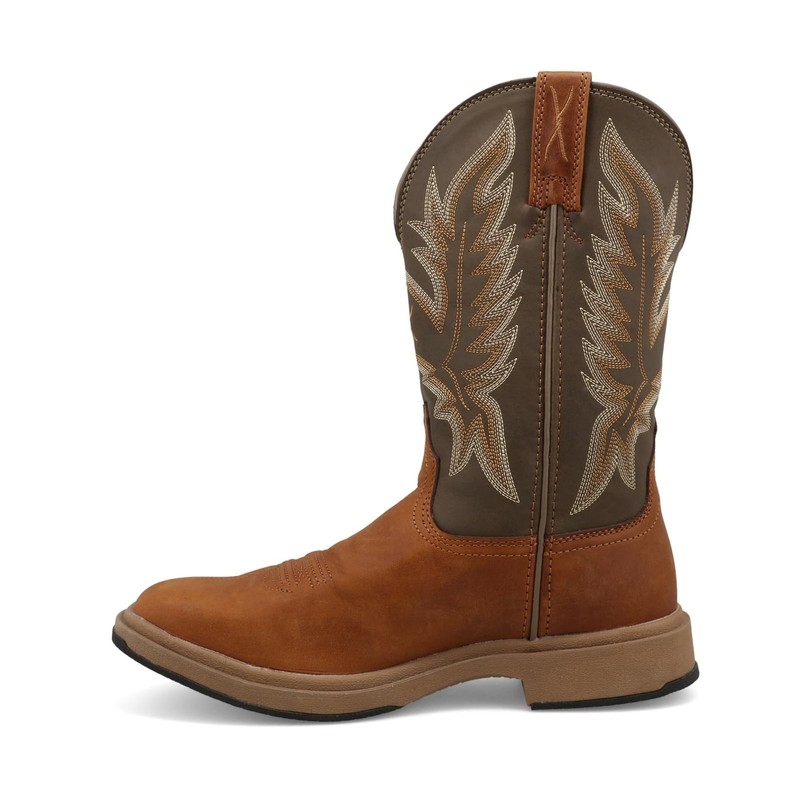 Twisted X Mens 11 Ultralite X Boot Wide Square Toe Ultralite X Tawny Brown gallery