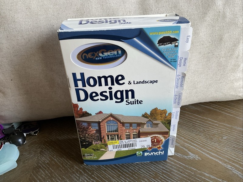 Home & Landscape Suite 2010 Punch Software Windows 7, Vista, XP NEXGEN