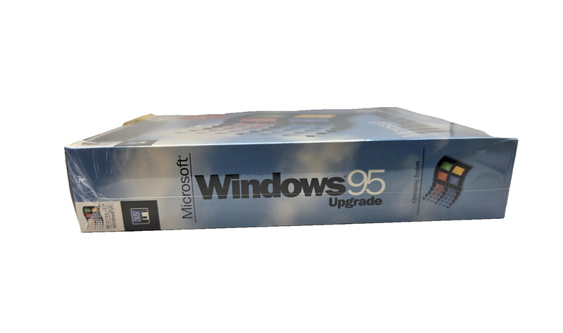 Microsoft Windows 95 Upgrade 3.5” Floppy Version Promotional Version NEW Sealed gallery