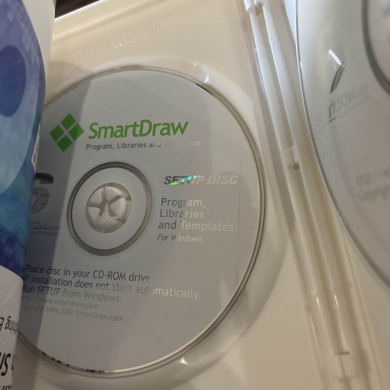 SMART DRAW 6 PROFESSIONAL PLUS Windows 95/98/2000/XP PC NM- gallery