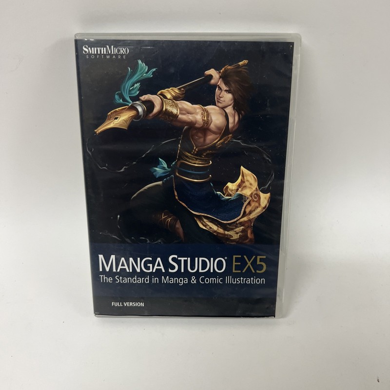 MANGA EX5 FULL VERSION (DVD ROM 2013) VGC USED WIN APPLE