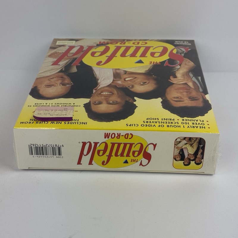 Brand New Sealed Rare 1995 Big Box The Seinfeld PC Windows CD-ROM Byron Preiss gallery