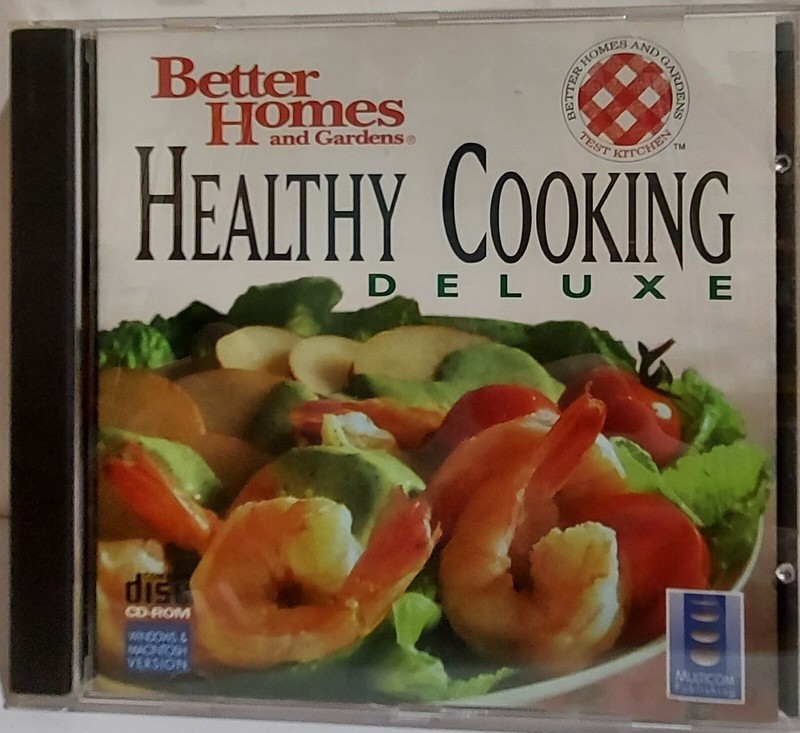 Better Homes and Gardens HEALTY COOKING DELUXE Software