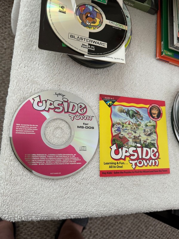 Upside Town for MS-DOS – Softkey 1998