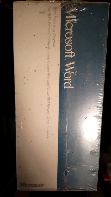 Microsoft Word Version 4.0 1987 3.5" - 5 1/4" Floppy Disc Sealed New Windows IBM gallery