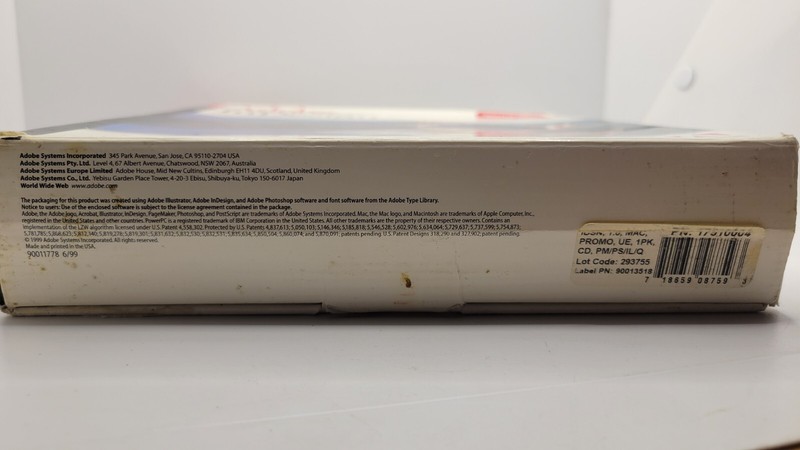 Adobe InDesign 1.0 For Macintosh Full Version Big Box Apple Computer USED READ gallery
