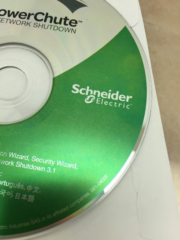 Power Chute network shutdown CD & UPS network management card 2 installation doc gallery
