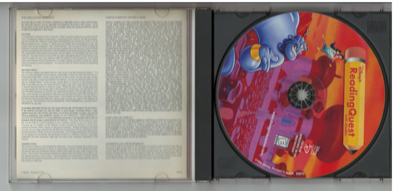 Disney Reading Quest With Aladdin CD-ROM Educational Game (Windows/Mac 1998) gallery