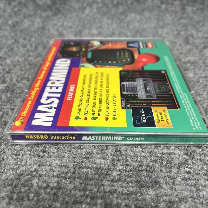 Mastermind - Games of Logic and Deduction (PC CD-ROM, 1998) gallery