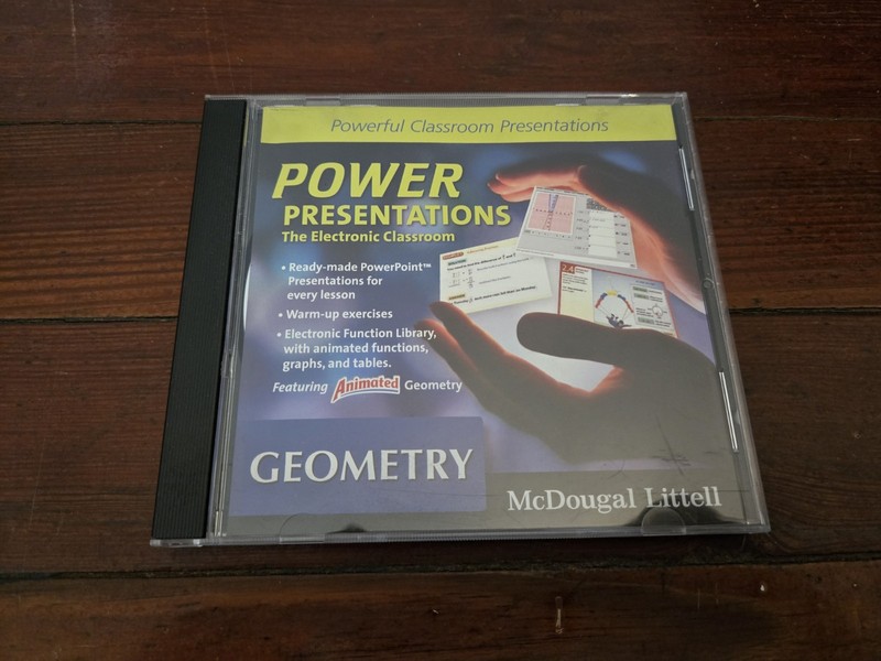 Power Presentations – Mcdougal Littel PC Cd-rom, Geometry