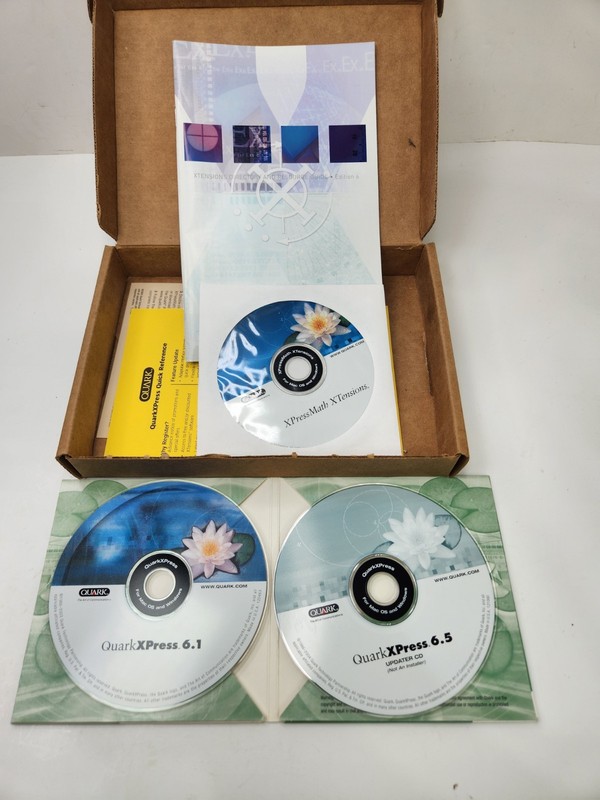 Quarkxpress Software Mac OS 6.1 6.5 and XPress Math XTensions New gallery