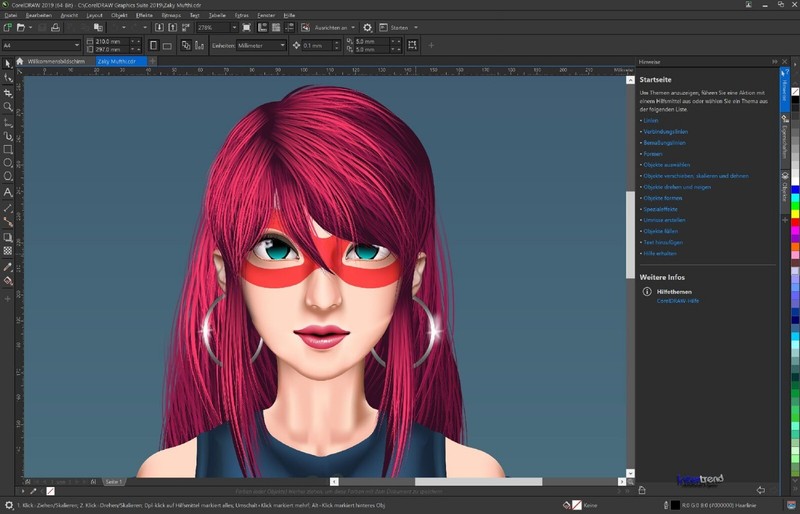 CorelDRAW Graphics Suite 2019 Full Version Windows PKC Permanent License Original Packaging NEW gallery