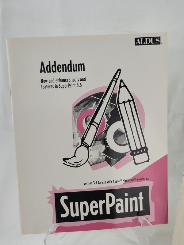 Aldus SuperPaint 3.5 for Macintosh Vintage Graphics Software 3.5" Floppy Disks gallery