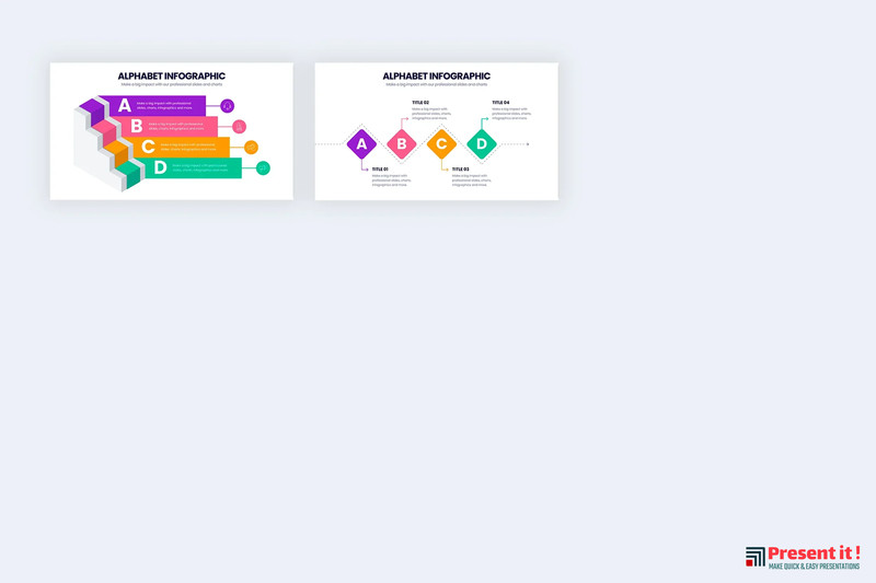 Alphabet Infographic Templates gallery