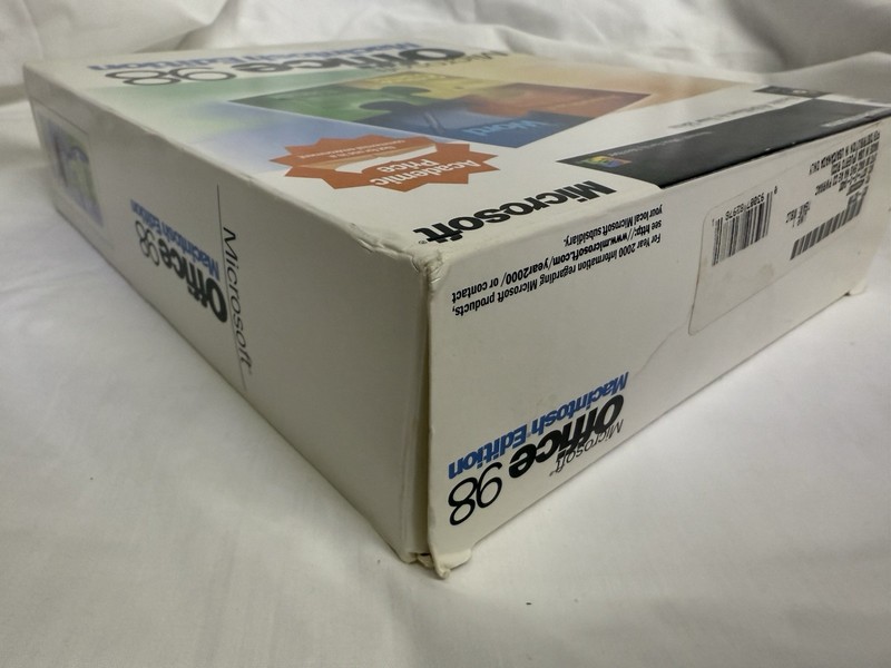 Microsoft Office 98 Macintosh Edition Complete W/Booklets - Untested - Big Box gallery