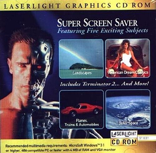 Super Screen Saver (PC-CD-ROM, 1995) for Windows - NEW CD in SLEEVE gallery