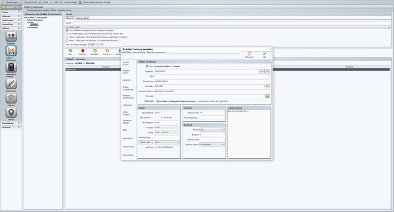 Faktura Manager Handwerker Software ohne Folgekosten! Z.B. Maler,Trockenbau,Sani gallery