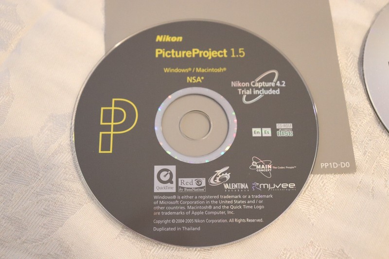 Nikon PictureProject 1.5 for Windows & Macintosh 2-Discs 2005 gallery