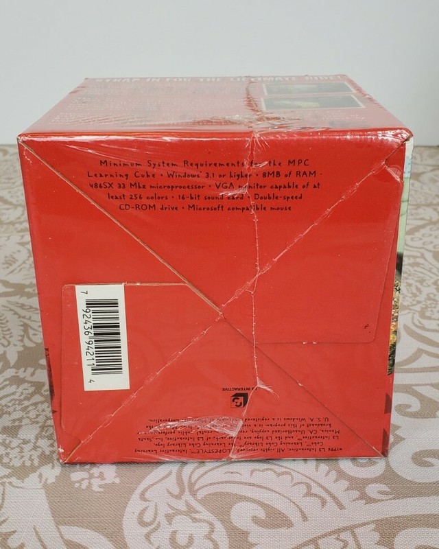 Vintage 1996 SLOPESTYLE Snowboarding Training Tool PC Computer Game Sealed 90's gallery