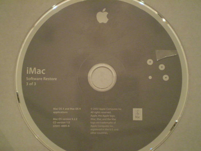 Apple Macintosh iMac (2002) Software Media Pack 603-1732 - 6 CD’s gallery