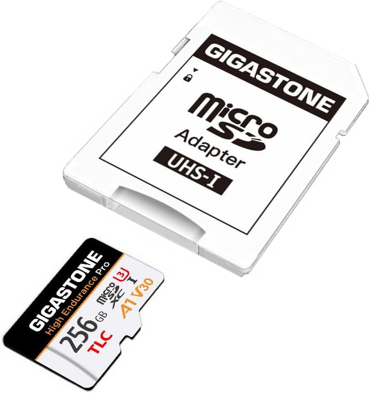 【5 Yrs Free Data Recovery】【Dash Cam】 256GB Micro SD Card, TLC High Endurance Pr gallery