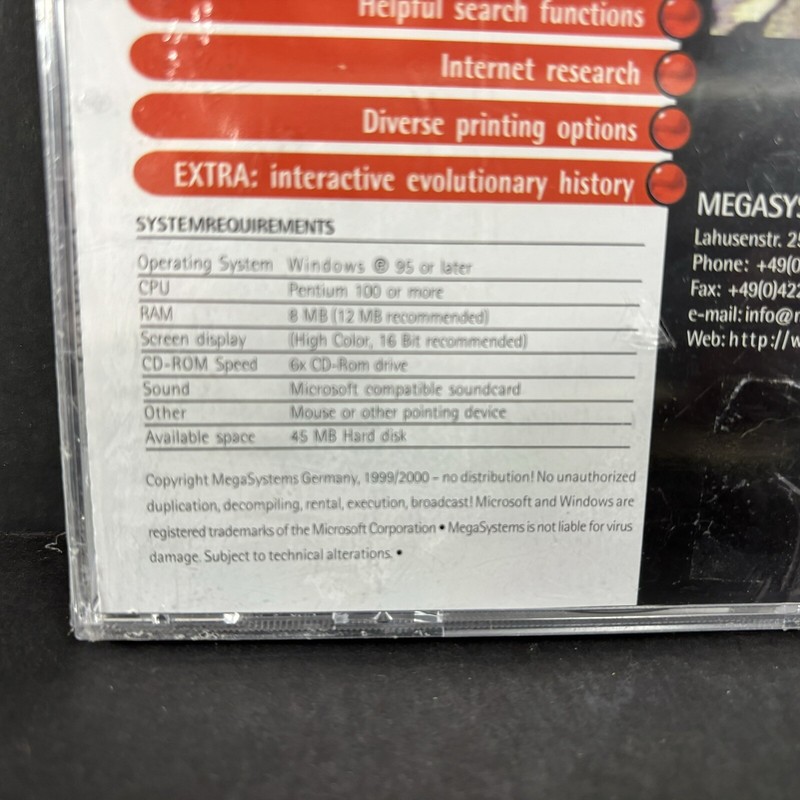The World Of Animals 3D Multimedia Encyclopedia Glasklar 2 CD ROMS 2000 Edition gallery