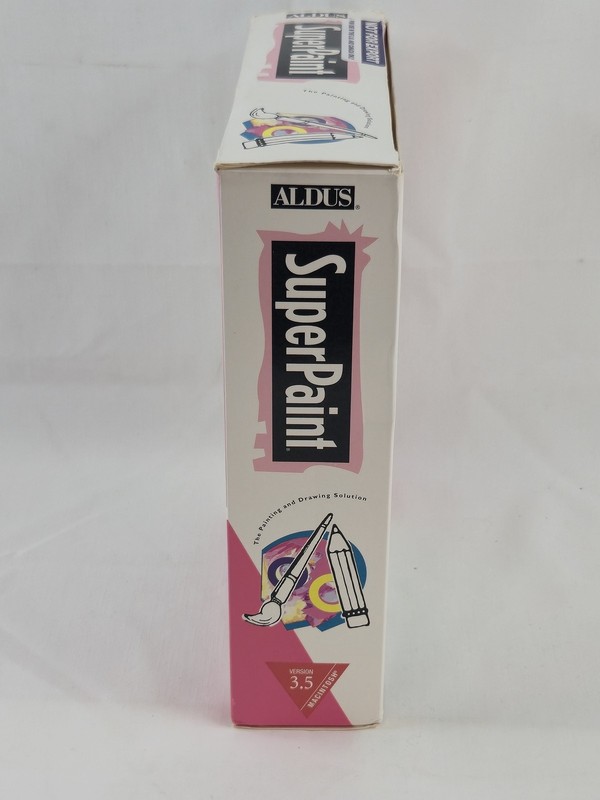 Aldus SuperPaint 3.5 for Macintosh Vintage Graphics Software 3.5" Floppy Disks gallery